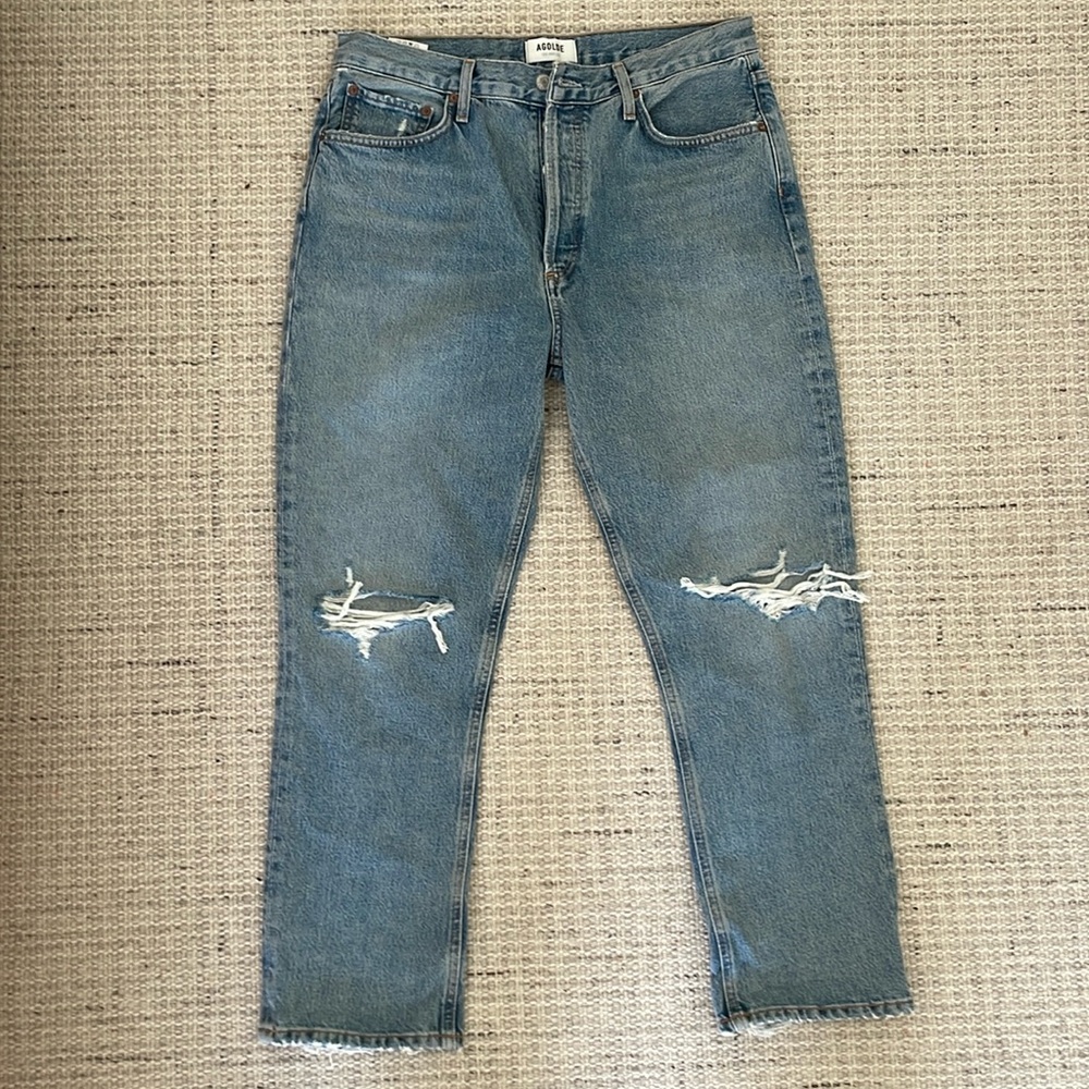 AGOLDE Riley jeans, size 30.